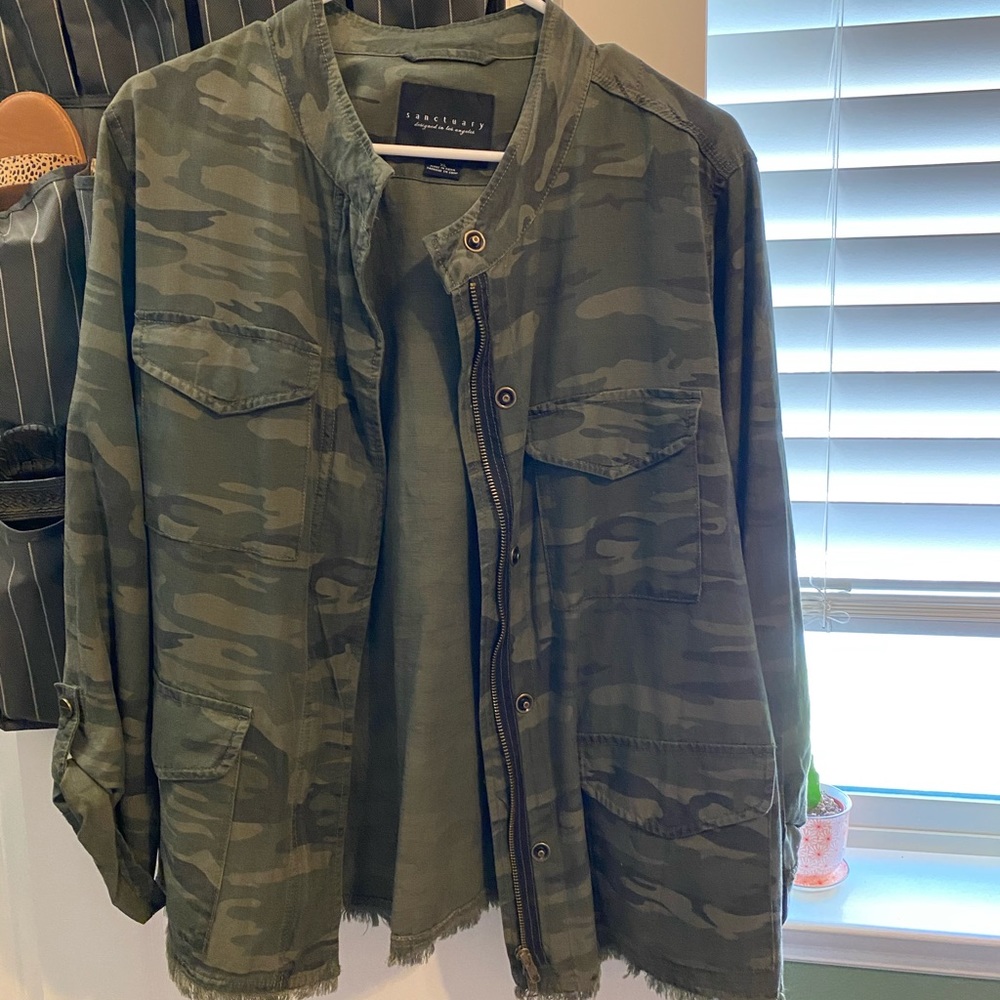 Camo sanctuary jacket